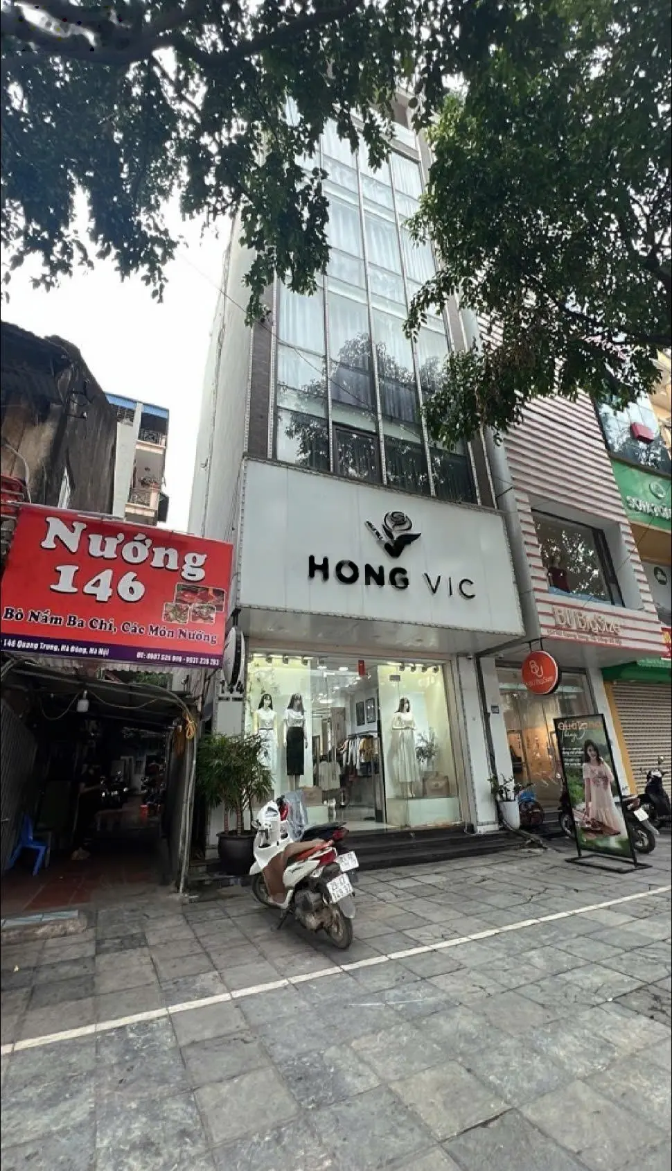 Siêu vip mặt phố Quang Trung - mặt tiền lý tưởng - vỉa hè bóng đá