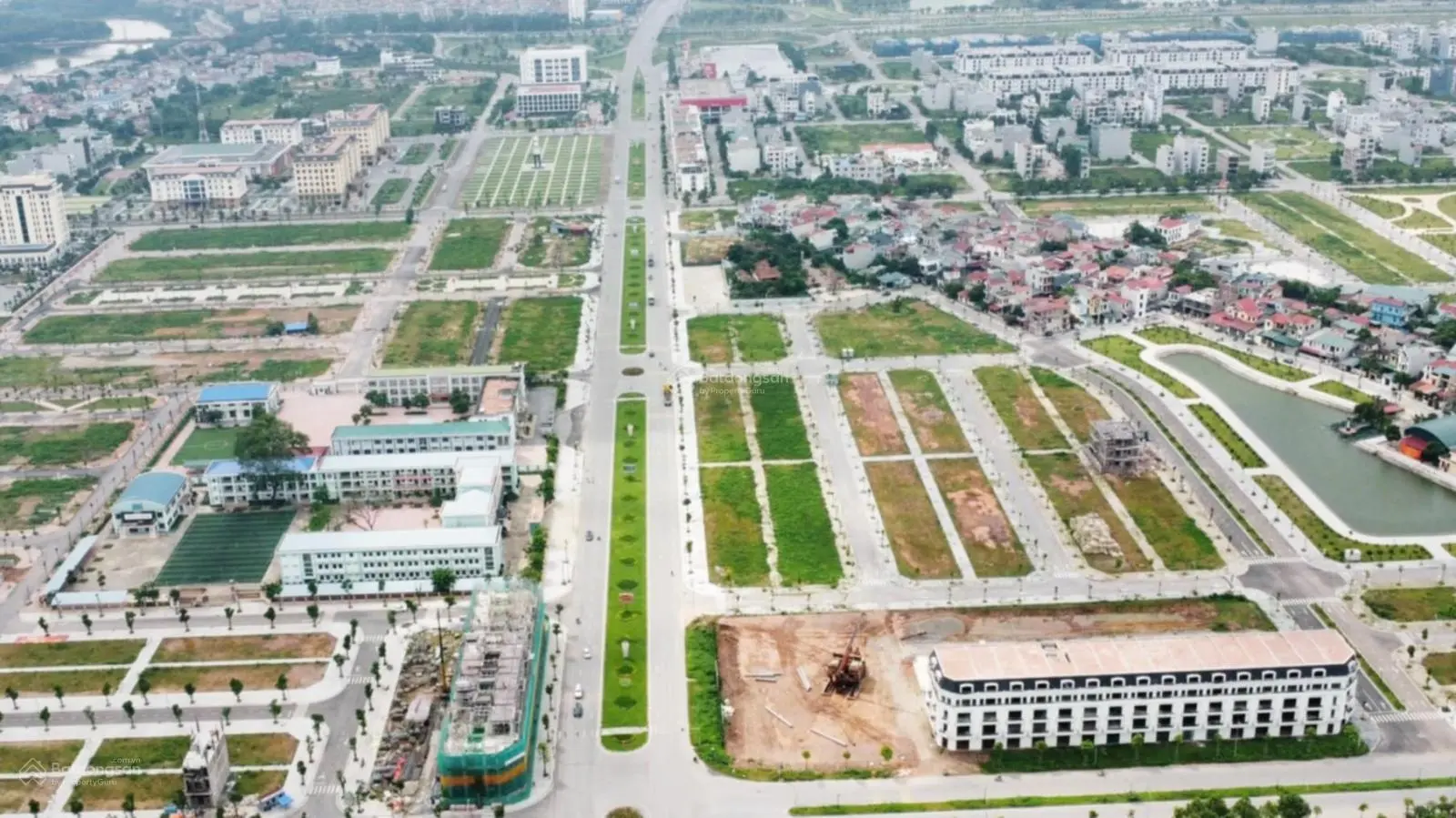 Đất nền tự xây mặt đại lộ Hùng Vương - Trung tâm ngã 6 Tp. Bắc Giang