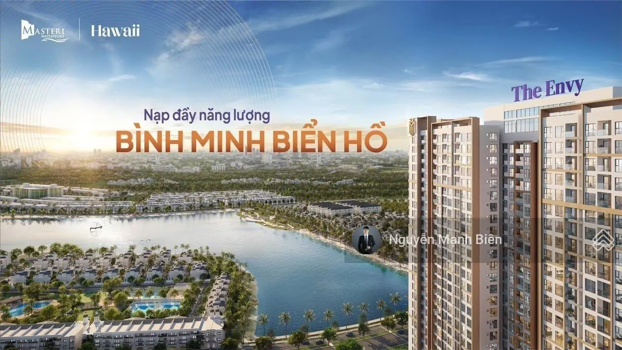 Độc quyền Quỹ căn 2PN - 3PN Masteri Ocean Park view Hồ 24,5ha, CK 7%, quà tặng 160tr, miễn DV 3 năm