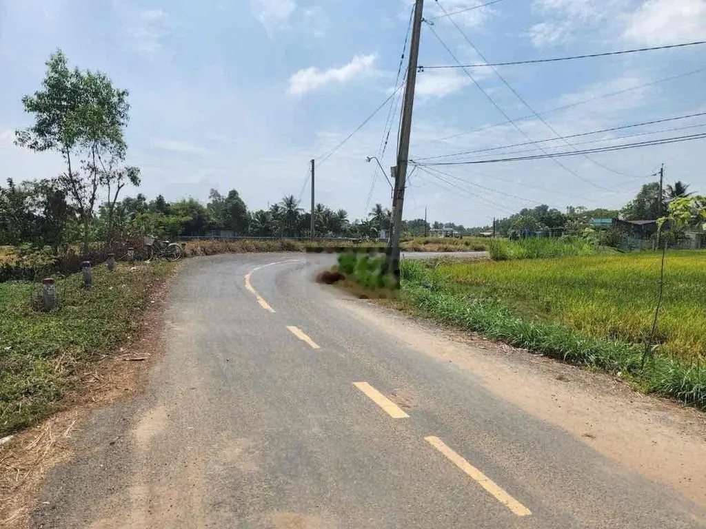 Mặt tiền nhựa Phước Toàn - Gò Đen FUll Thổ Cư