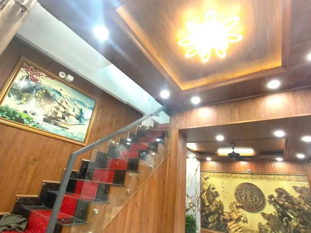 Bán nhà hẻm xe hơi 4m Quang Trung, P8, GV, 4 x 9m, 4 tầng, giá: 4.98 tỷ tl