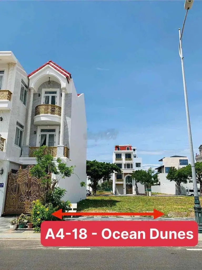 CẦN BÁN GẤP LÔ A4/18 PHỐ BIỂN OCEAN DUNES TP PHAN THIẾT GIÁ RẺ