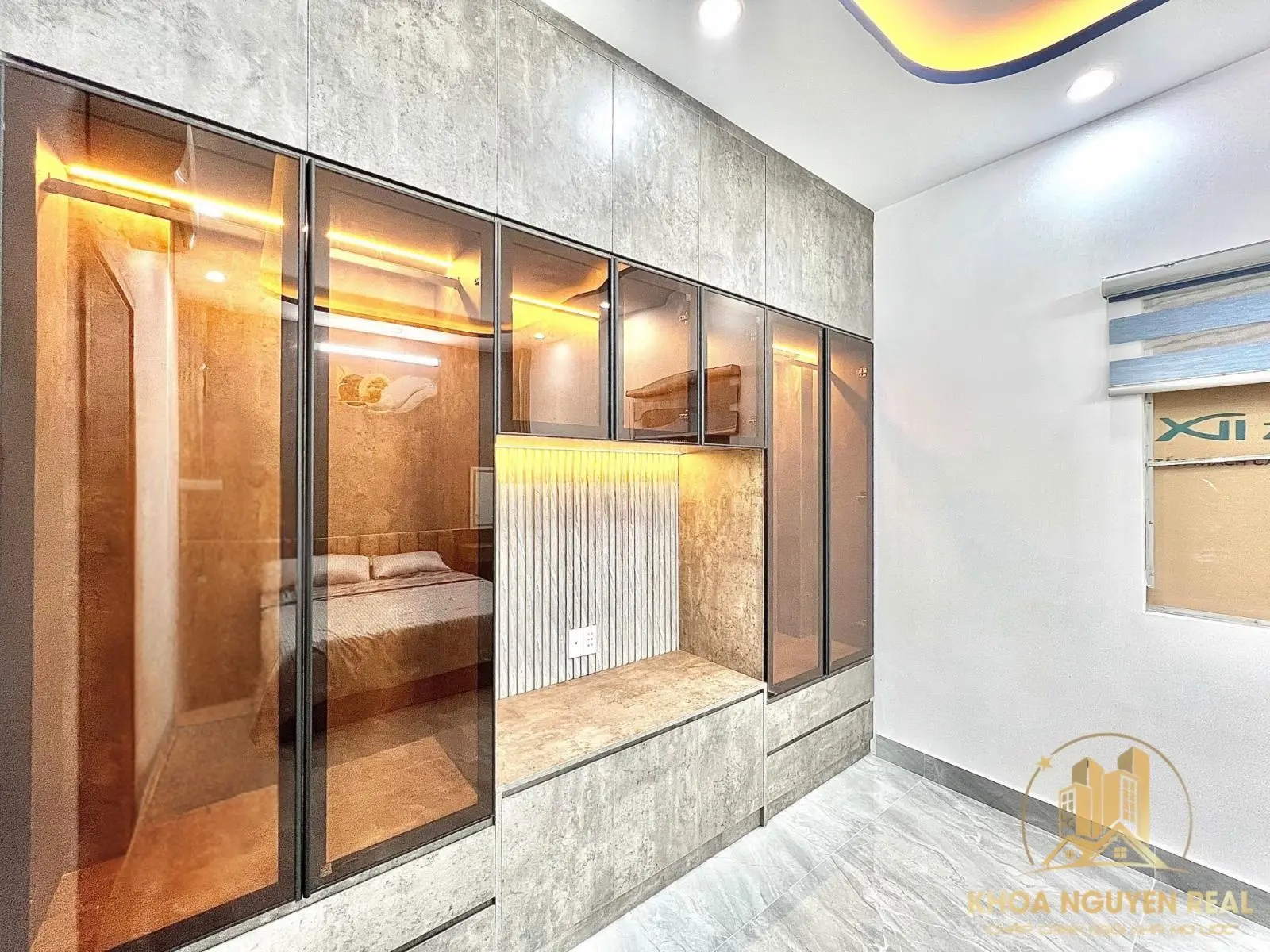 Mẫu nhà hiện đại 2025 - thiết kế lửng ngược - full nội thất cao cấp - KDC Sài Gòn Mới, Nhà Bè