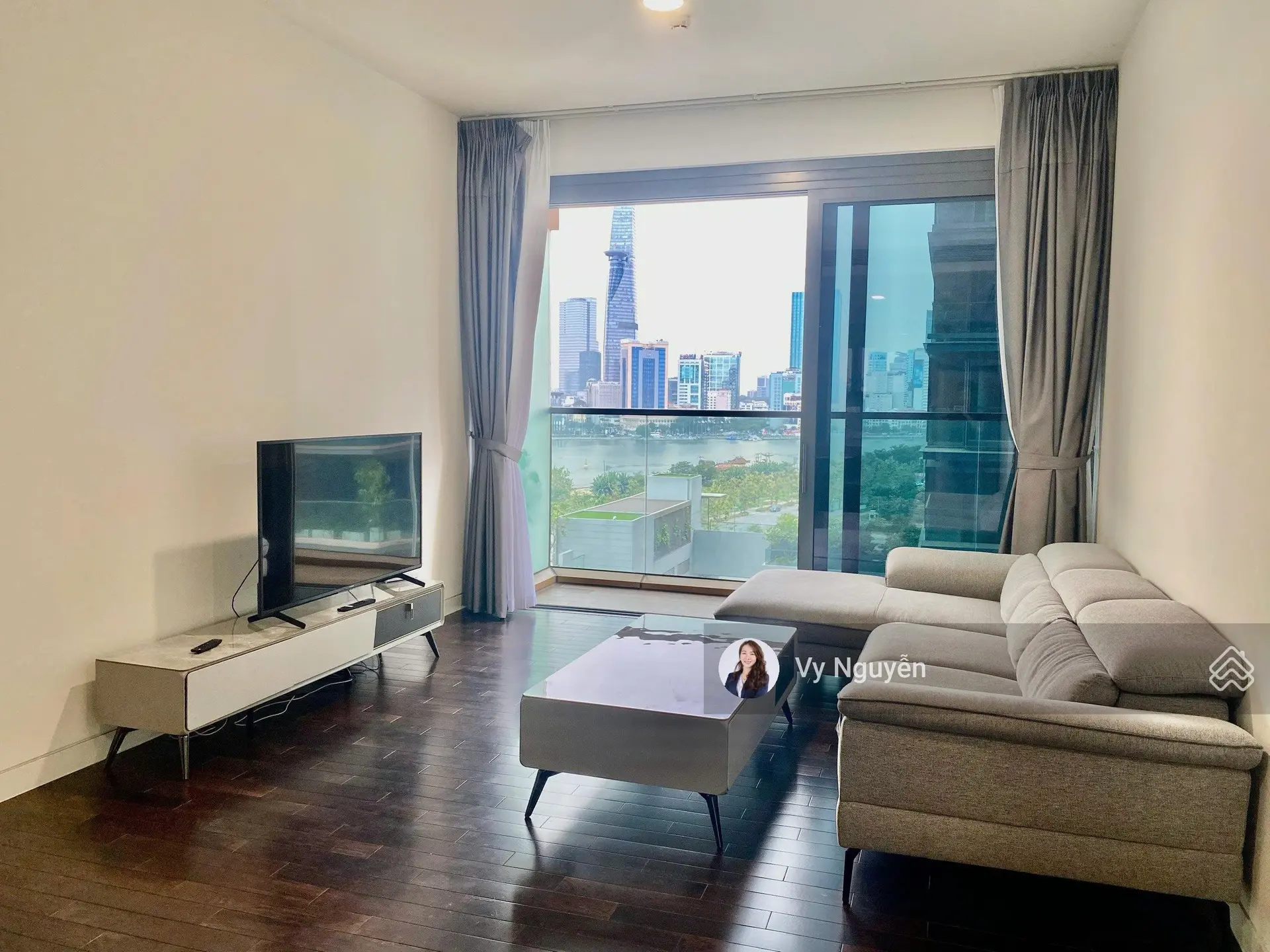 Bán căn hộ 2 phòng ngủ tại Cove Residences thuộc Empire City Thủ Thiêm full nội thất