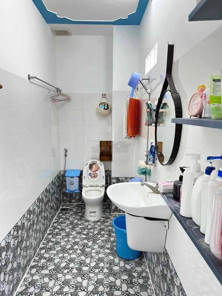 NHÀ 1 TRỆT 1 LỮNG. ĐS 5, KDC TRÀNG AN P7 BL