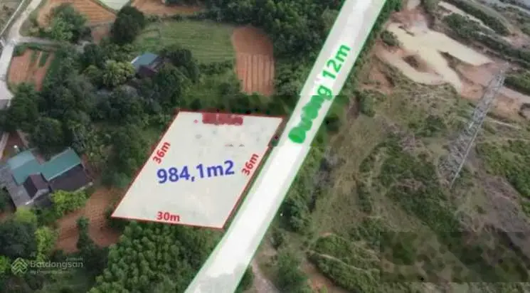 Bán đất làm kho xưởng Lưu Vĩnh Sơn, Thạch Hà, Hà Tĩnh. Diện tích 984m2