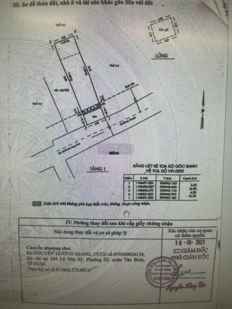 Bán nhà cấp 4 - 25/23 Bùi Quang Là, Phường 12, Gò Vấp