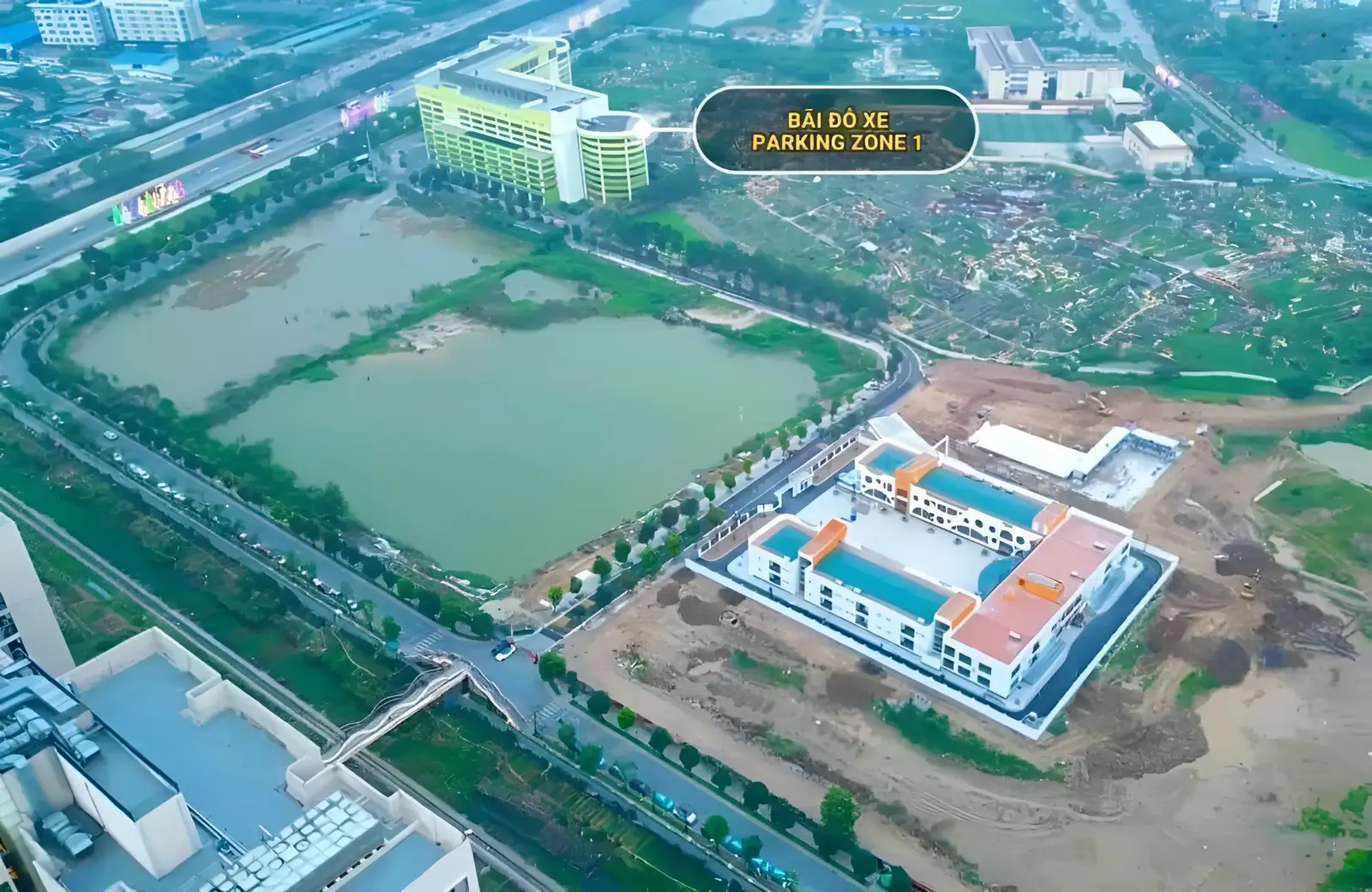 Căn hộ chung cư 2PN2WC dự án The Sola Park - nhận nhà từ móng