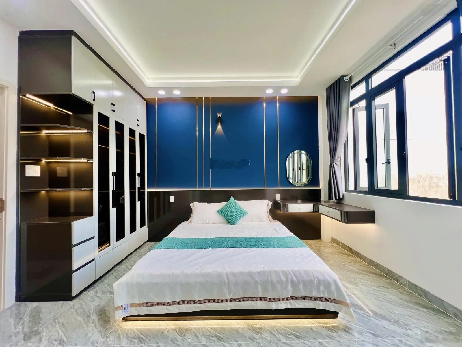 Nhà 3 lầu Hà Huy Giáp Q12 giáp Gò Vấp ngang 4.3m full option chưa tới 5 tỷ