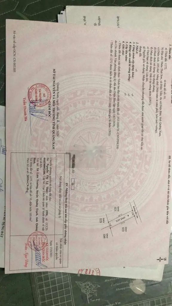 🔥🔥🔥 Mình cần bán gấp lô đất đầu tư siêu lời thái sơn