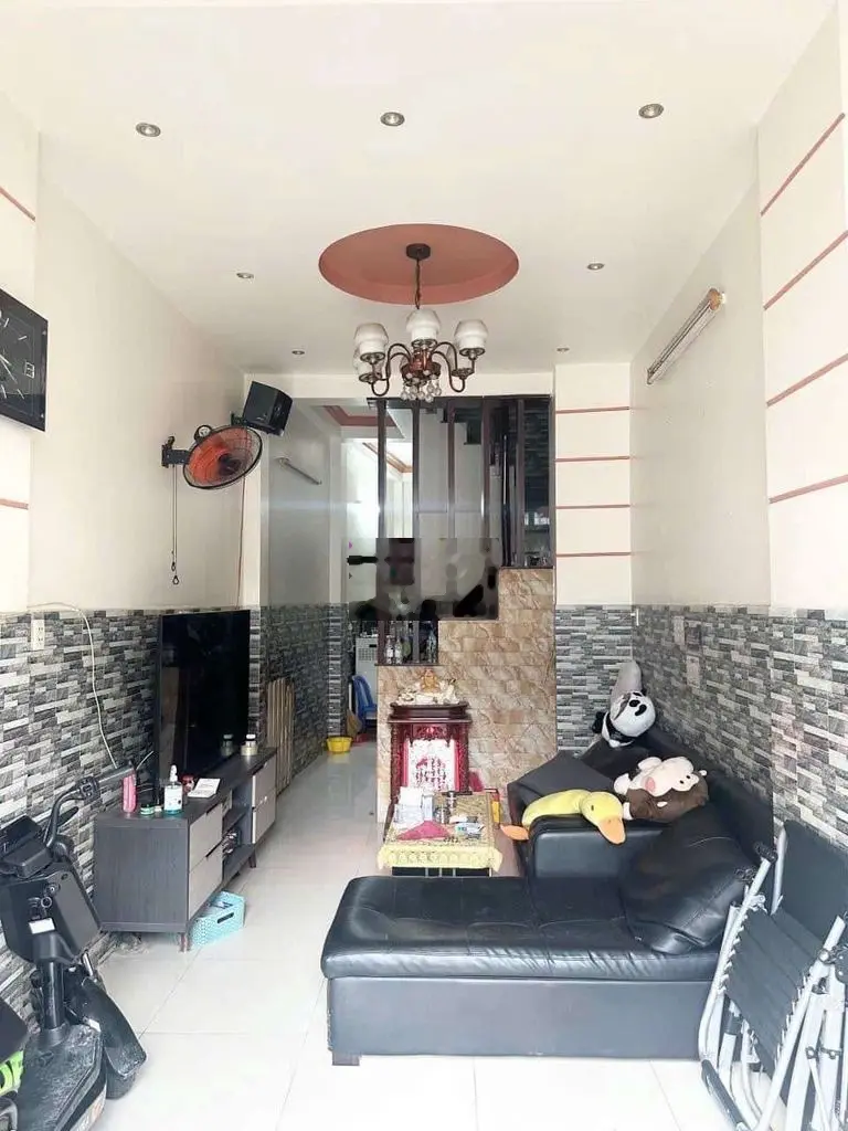 BÁN NHÀ 4 TẦNG, HẺM RỘNG, MẠC VÂN, P.13, QUẬN 8