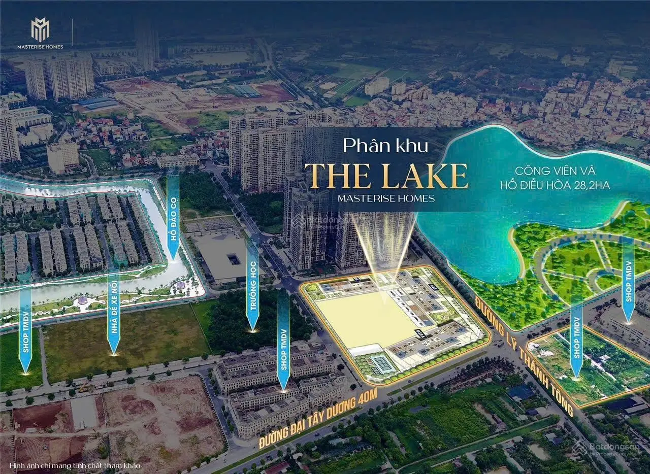 Masteri The Lake, 3 Tòa cuối cùng dòng Masteri tại Ocean park, giá chỉ từ 7xtr/m2