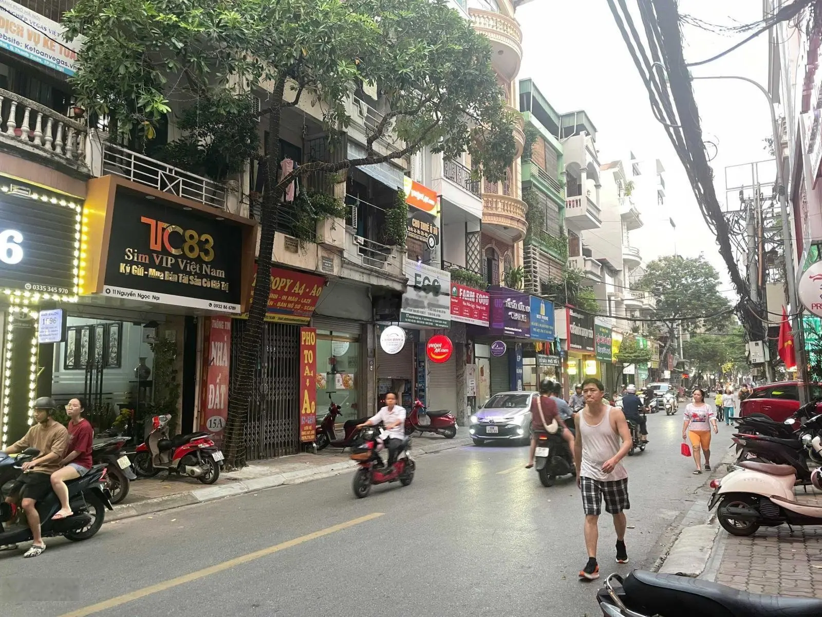 Bán nhà mặt ngõ kinh doanh Trung Kính - Cầu Giấy 51m2 MT 4m lô góc ô tô tránh 16,5 tỷ có TL