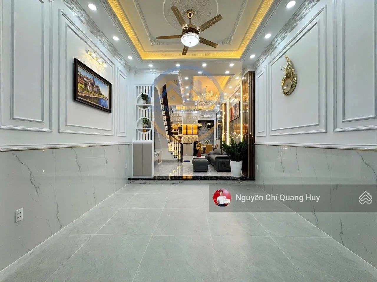 Nhà Phố KDC cao tầng đồng bộ - Đường rộng 8m Đào Tông Nguyên - 4m x 12,5m - Có gara xe - Giá 6,9 tỷ