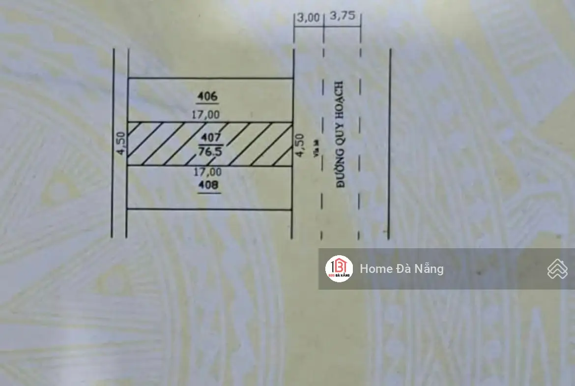 Lô đất đẹp cho quý khách cần hướng Đông Nam, mặt tiền Đồng trí 4 quận Liên Chiểu