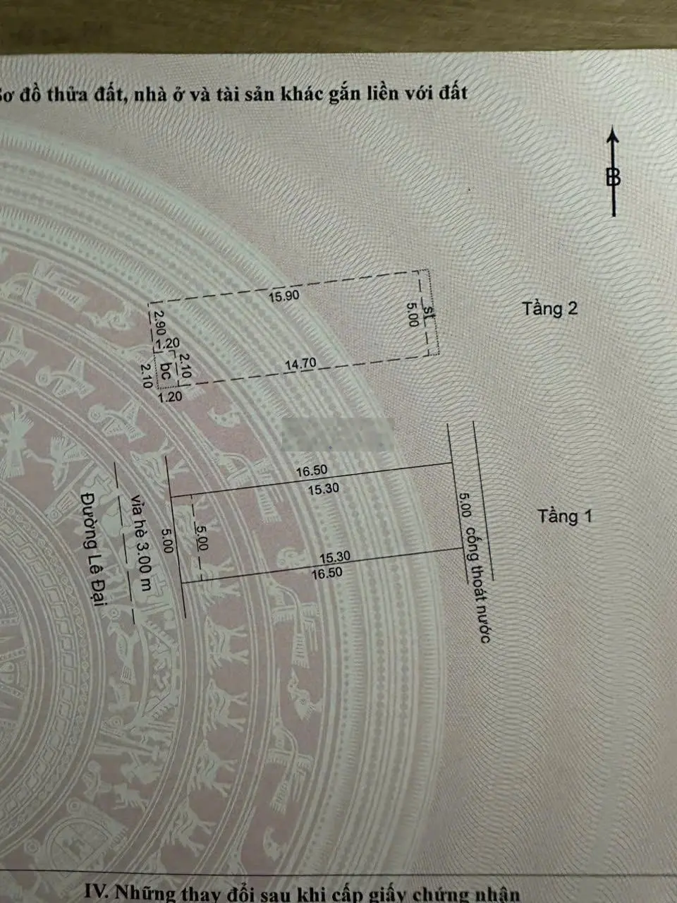 Bán nhà 2 tầng mặt tiền Lê Đại, Hòa Cường Bắc, Hải Châu, Đà Nẵng