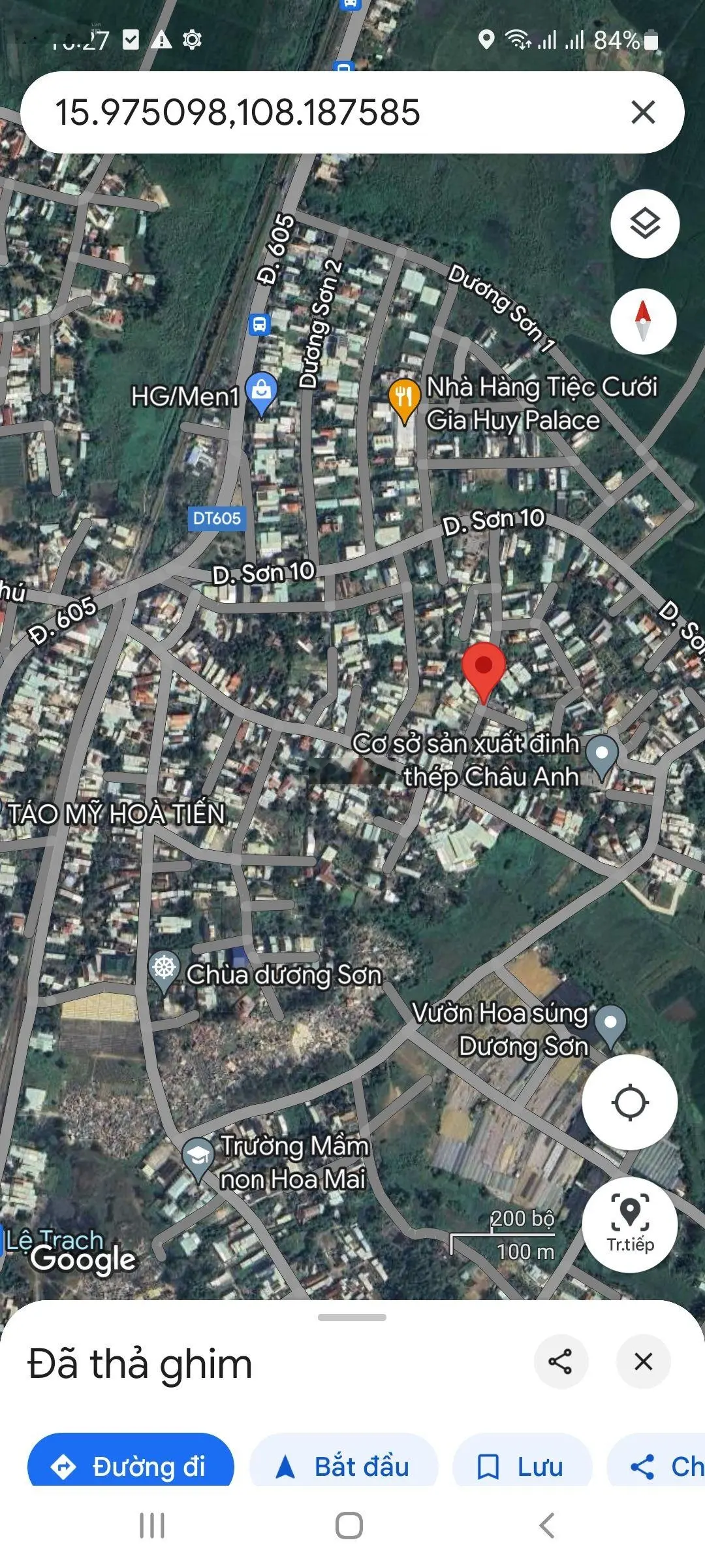 Cần bán nhà 2 tầng Dương Sơn Hòa Châu