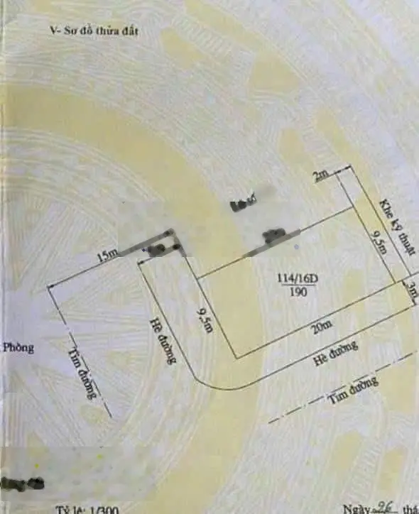 Bán 190m LÔ GÓC mặt đường 30m lô 16D Lê Hồng Phong