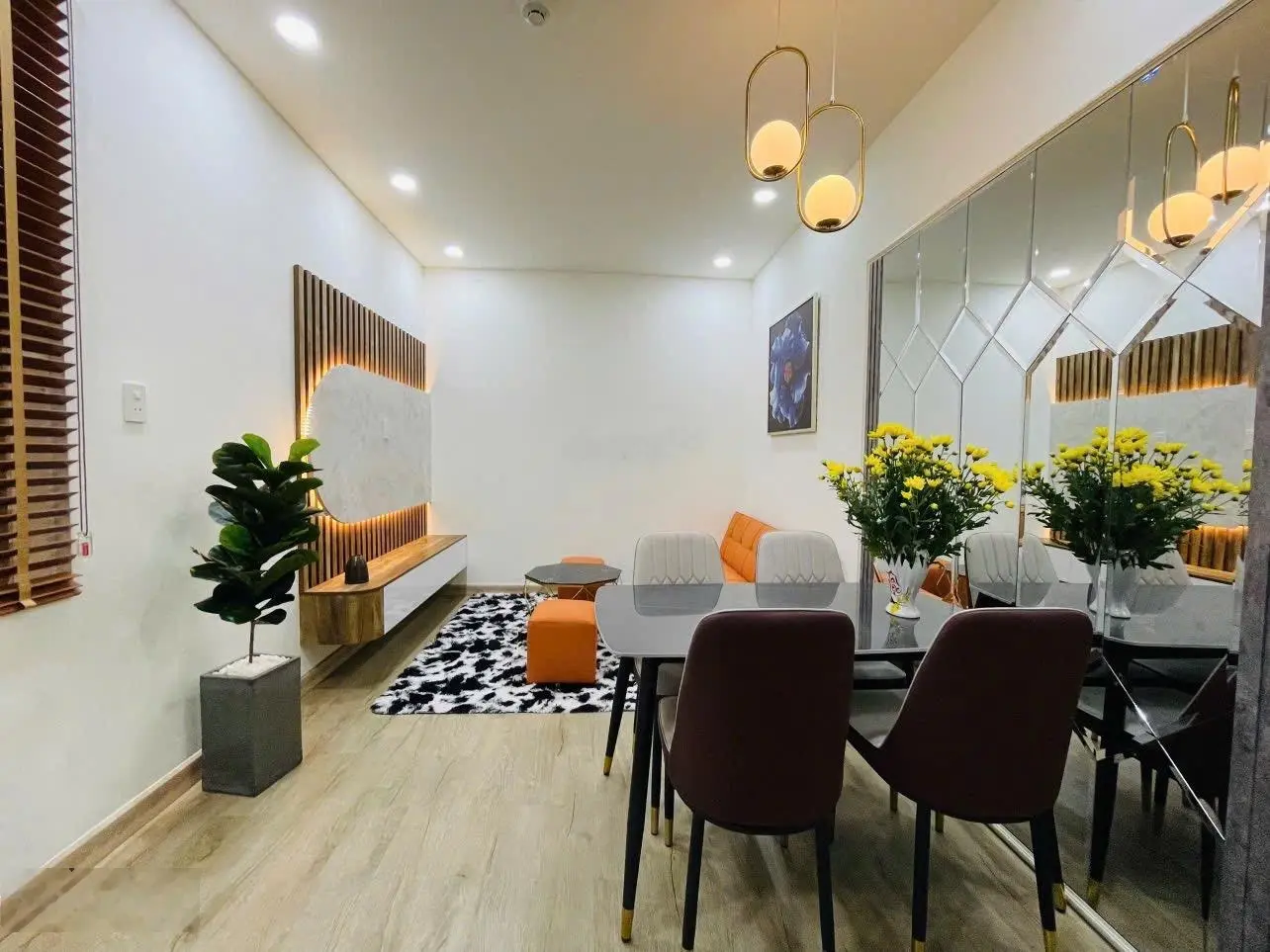 Bán căn hộ CT1 khu đô thị Vĩnh Điềm Trung Nha Trang, nội thất mới 100% đẹp lung linh