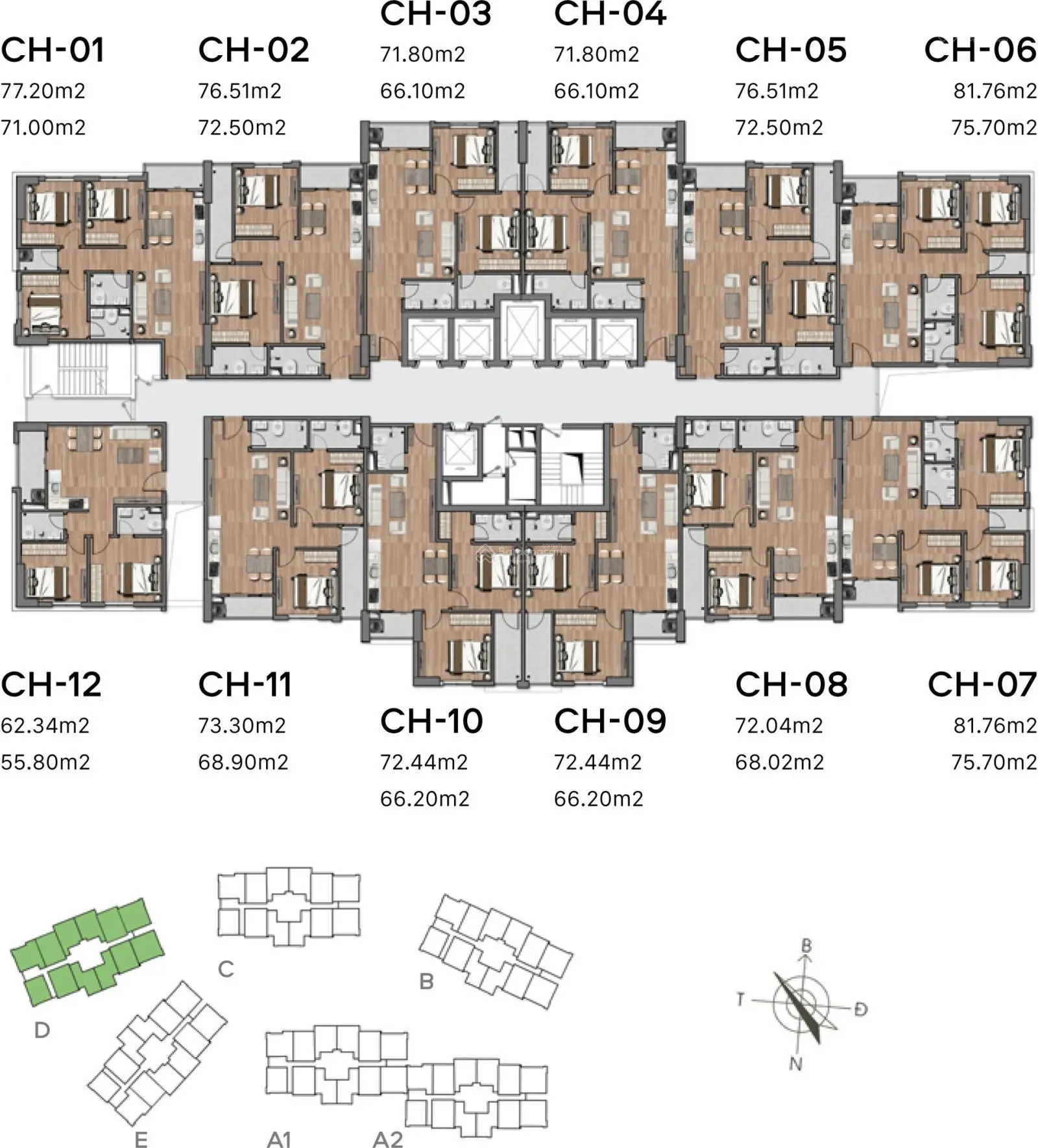 Chỉ với 874 tr sở hưu căn hộ 2PN, 66m2 full nội thất ngay trung tâm TP Thái Nguyên