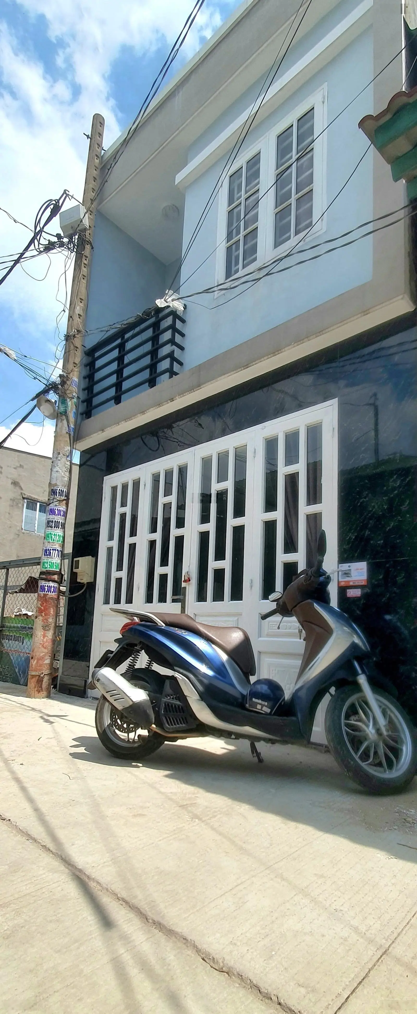 Nhà mới xây chính chủ 4x12m 1 trệt 1 lầu, ấp 4 xã Vĩnh lộc B.