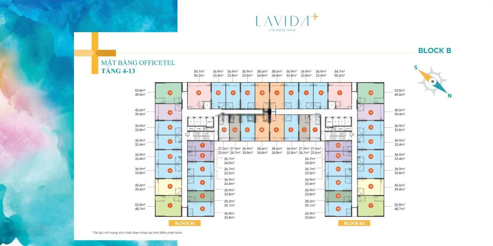 Có nên đầu tư căn hộ Lavida Plus với giá 45 triệu/m2 - bài đánh giá chi tiết - 1PN 1WC 53m2 2.6 tỷ