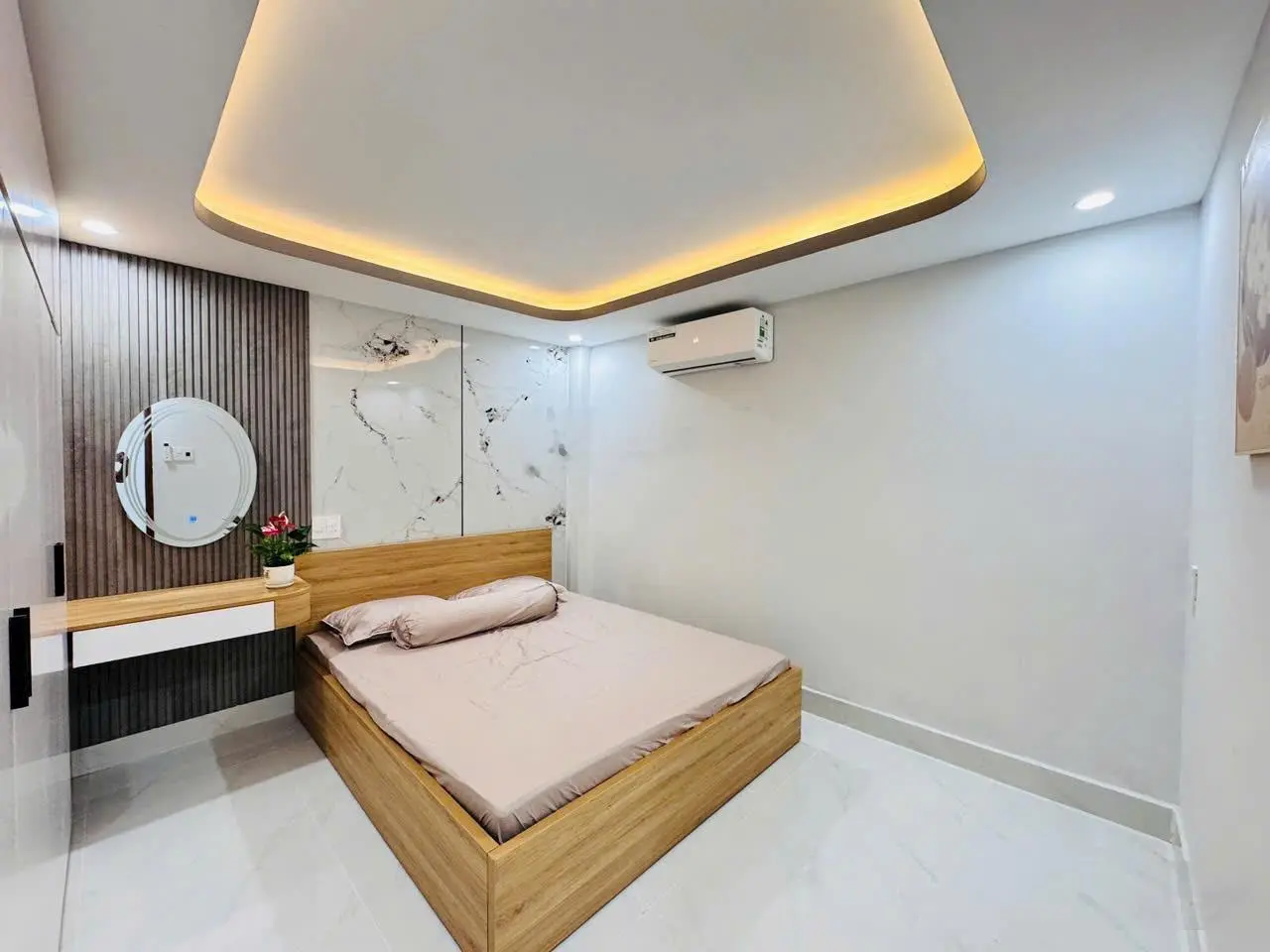 Bán nhà 2 tầng mới mặt tiền đường Nhơn Hòa 18, gần bến xe, giá 4 tỷ 650 Tl
