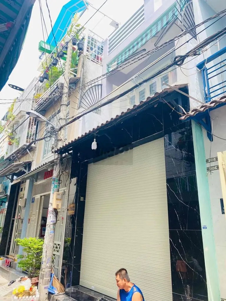 BÁN NHÀ MẶT TIỀN - 50m2 (4x13) - 2 TẦNG ĐÚC THẬT - LÊ VĂN QUỚI - 4 TỶ2