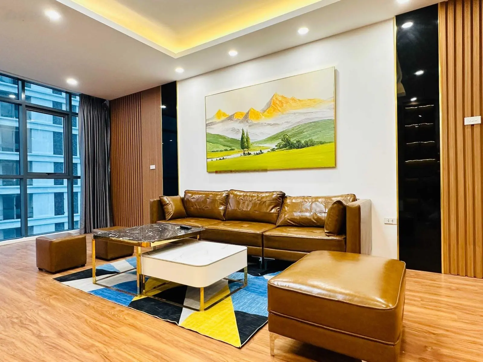 Chuyển xuống liền kề nên gia đình cần bán căn hộ Handiresco, 65m2, 2N2VS, BC Đông Nam, full đồ