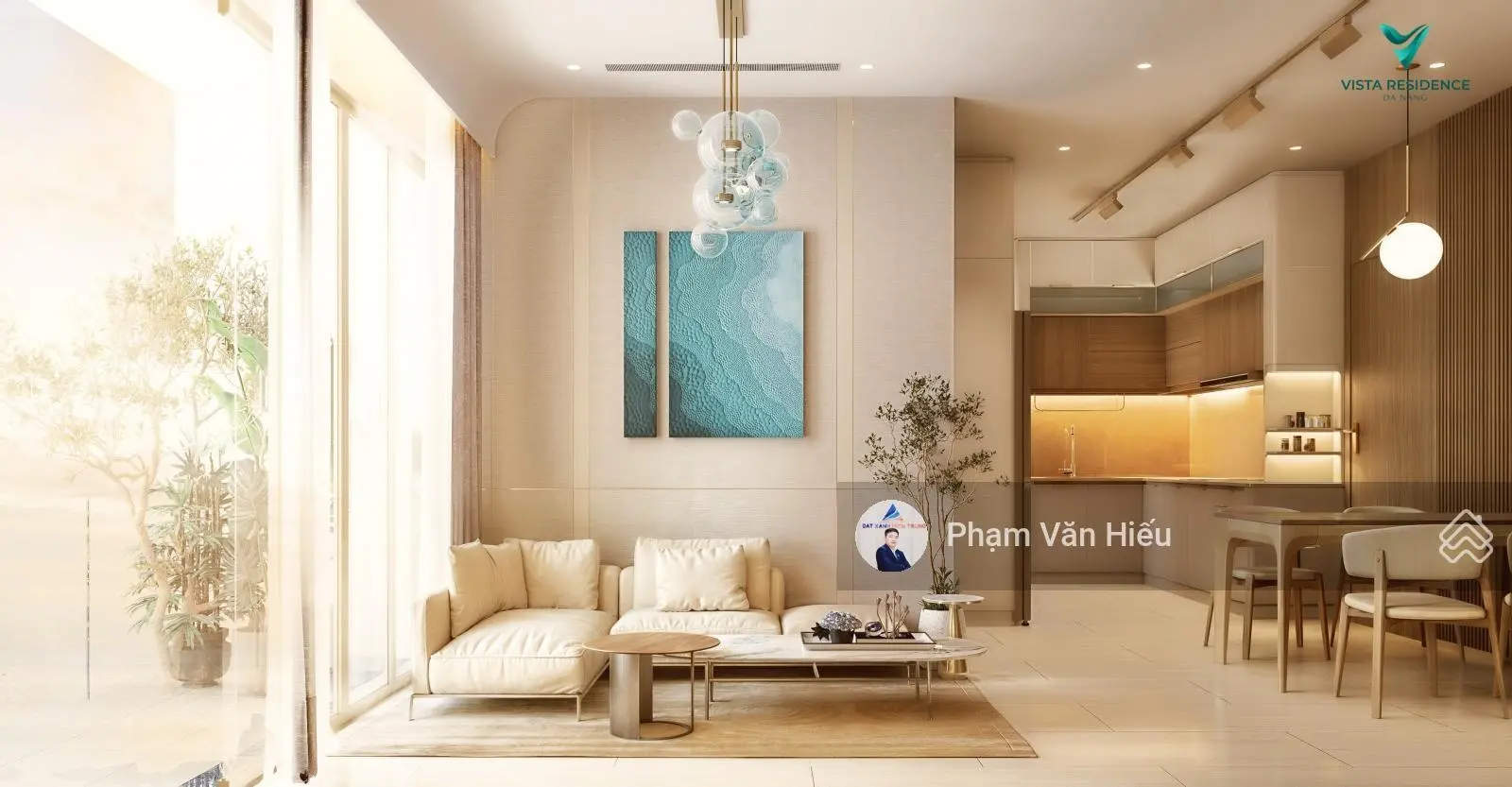Căn hộ cao cấp Vista TT ĐN, vị trí đắc địa ven sông Hàn - View pháo hoa vận hành 20tr - 25tr/tháng