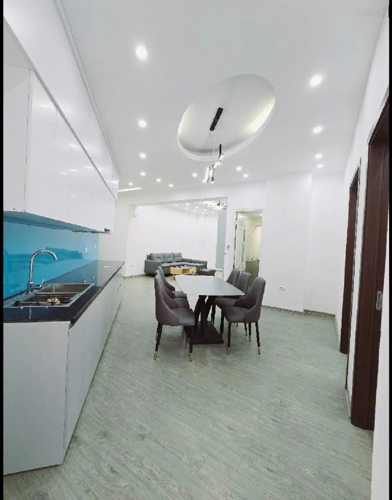 Chung cư An sinh , sổ đỏ lâu dài 122m2 , 3 phòng ngủ, căn góc , full nội thất ở ngay , giá 5,5 tỷ ,