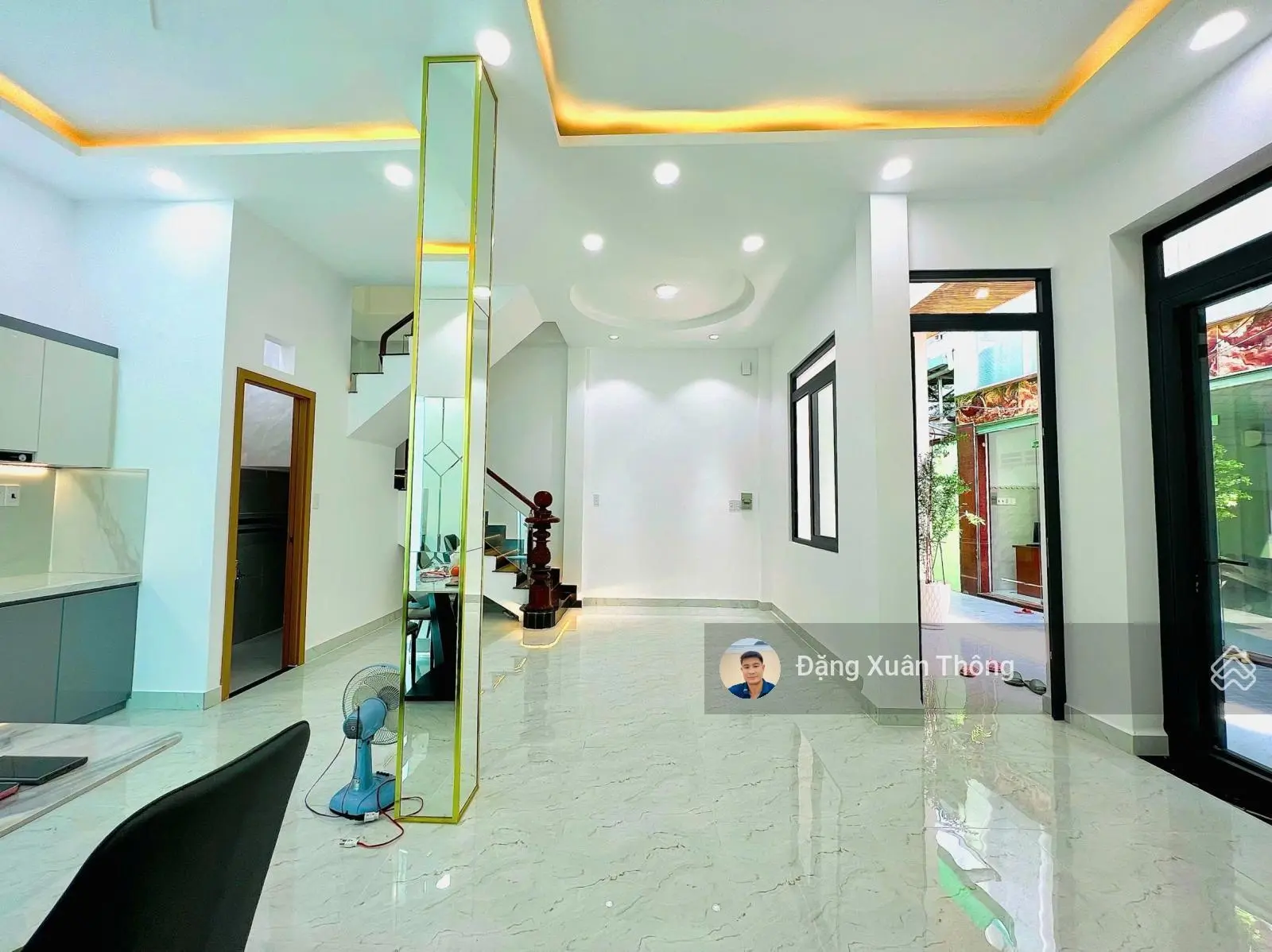 Chỉ 5,49 tỷ Nhà 1 Trệt 2 Lầu, Bình Trưng Tây, Ngang 7m, ô tô nhỏ vào nhà, Hẻm đường 6, Nhà mới, đẹp