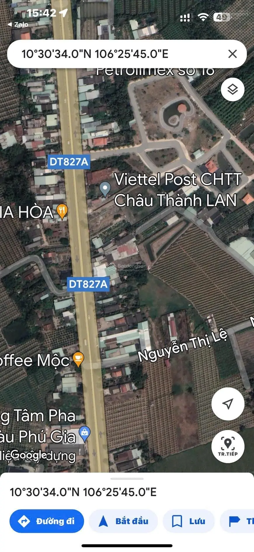 Cần bán đất giá 1,25 tỷ VND tại Xã Bình Tâm, Tân An, Long An