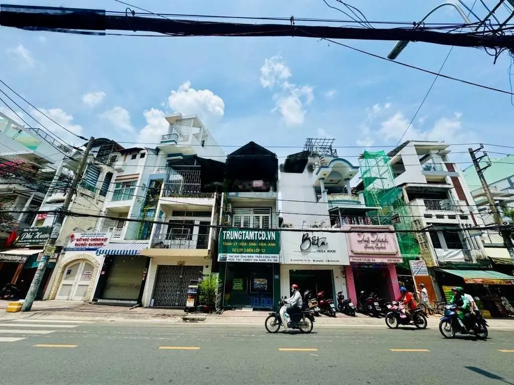 Nhà mặt tiền kinh doanh hưng phú cầu chữ Y Q8 * 4 tầng, (329m2) 7,8 x 25m nở hậu chỉ 39,8tỷ