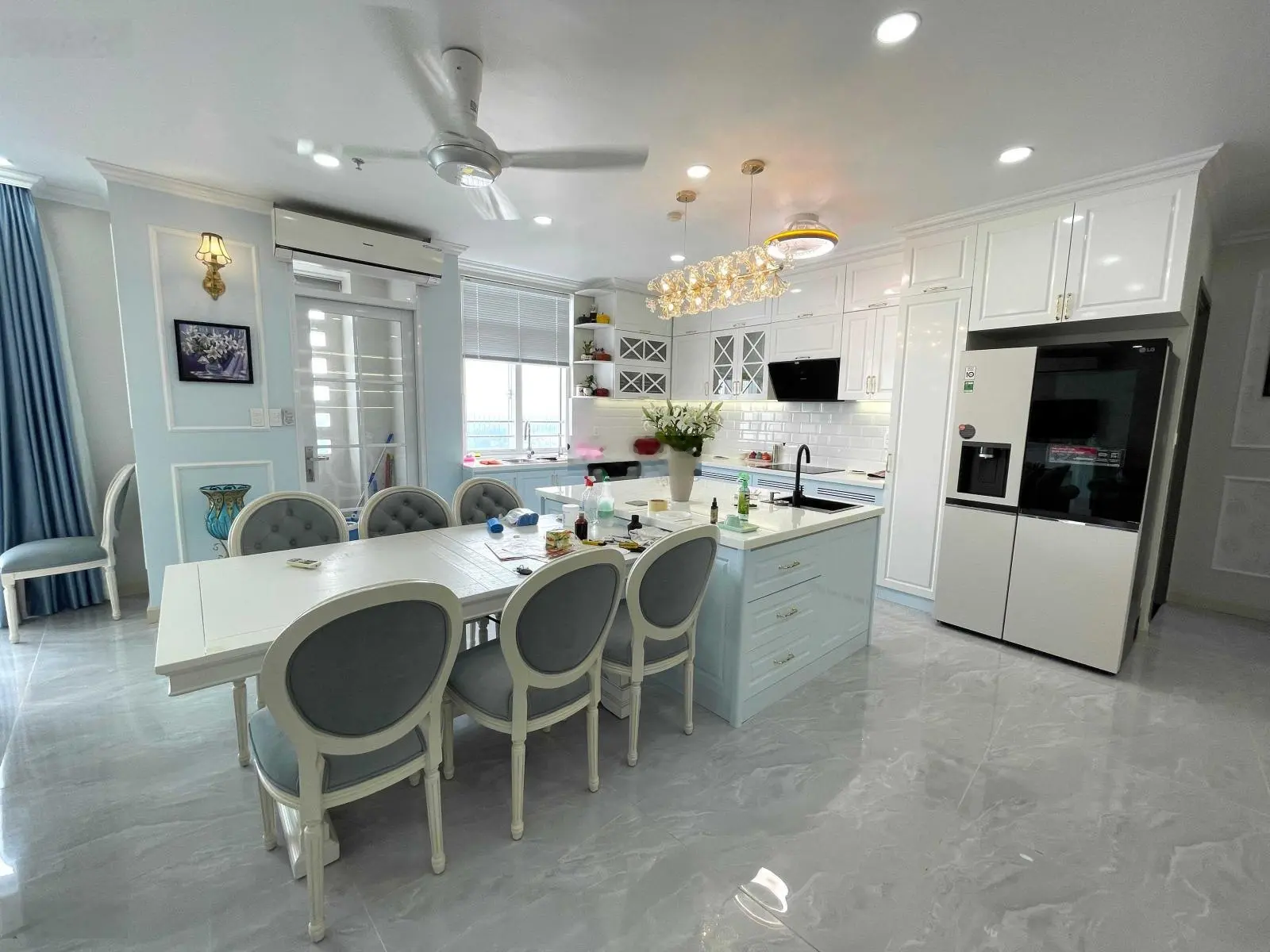 Penthouse Him Lam Riverside, Hoàng Trọng Mậu, Q. 7 219m2 view biệt thự, sổ hồng, nội thất cao cấp