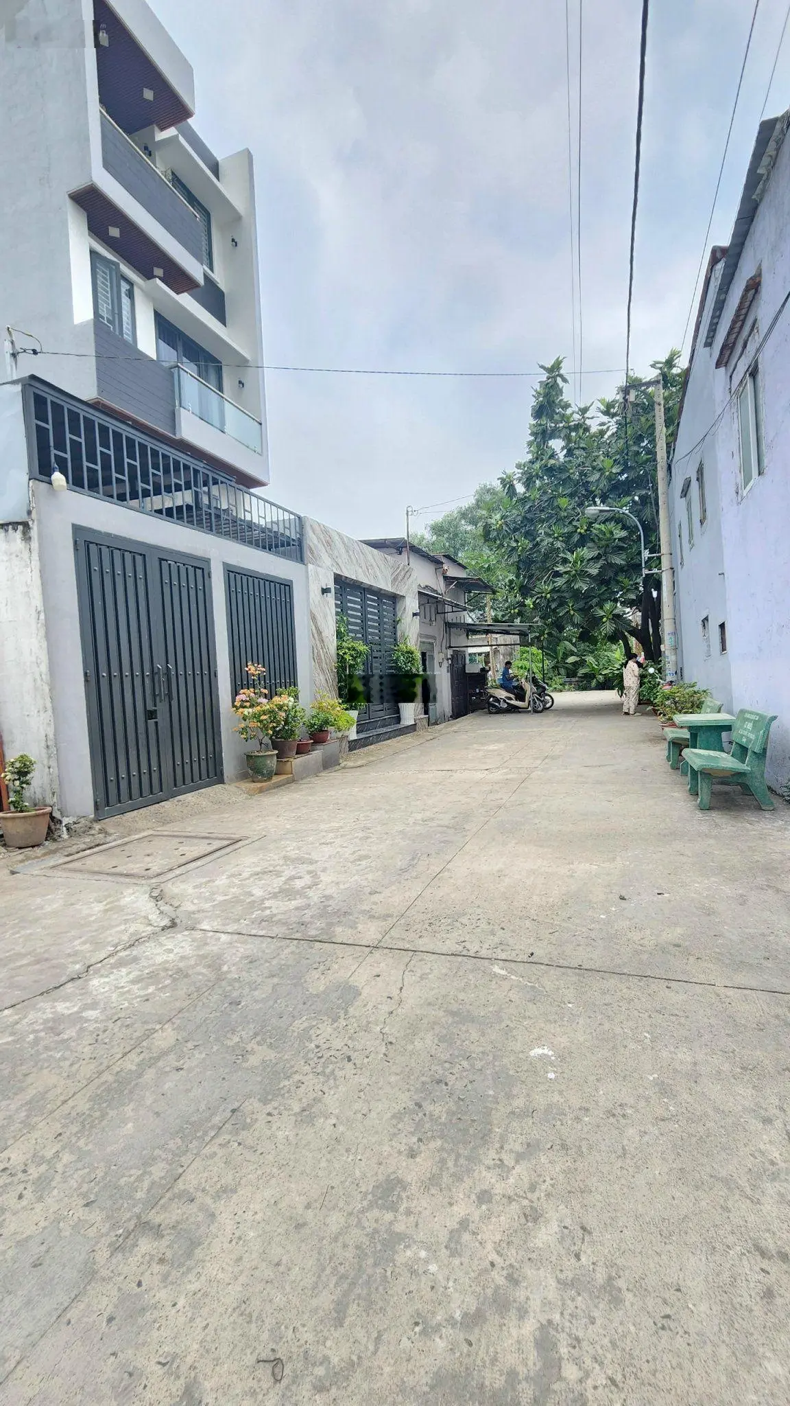 Bán Đất Tặng Dãy Trọ . 7.6M x 23M - 158.4M2 Thổ cư. Hẻm 7M APĐ09 - gần Cầu An Lộc - NGUYỄN OANH GV