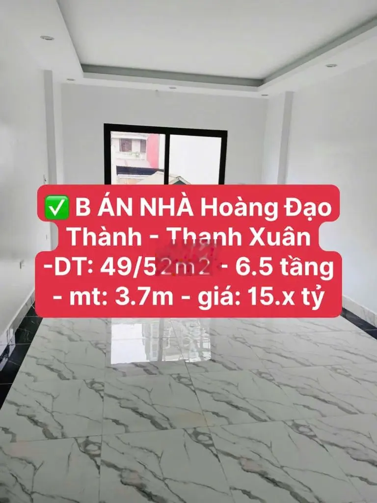 B ÁN NHÀ Hoàng Đạo Thành - Thanh Xuân