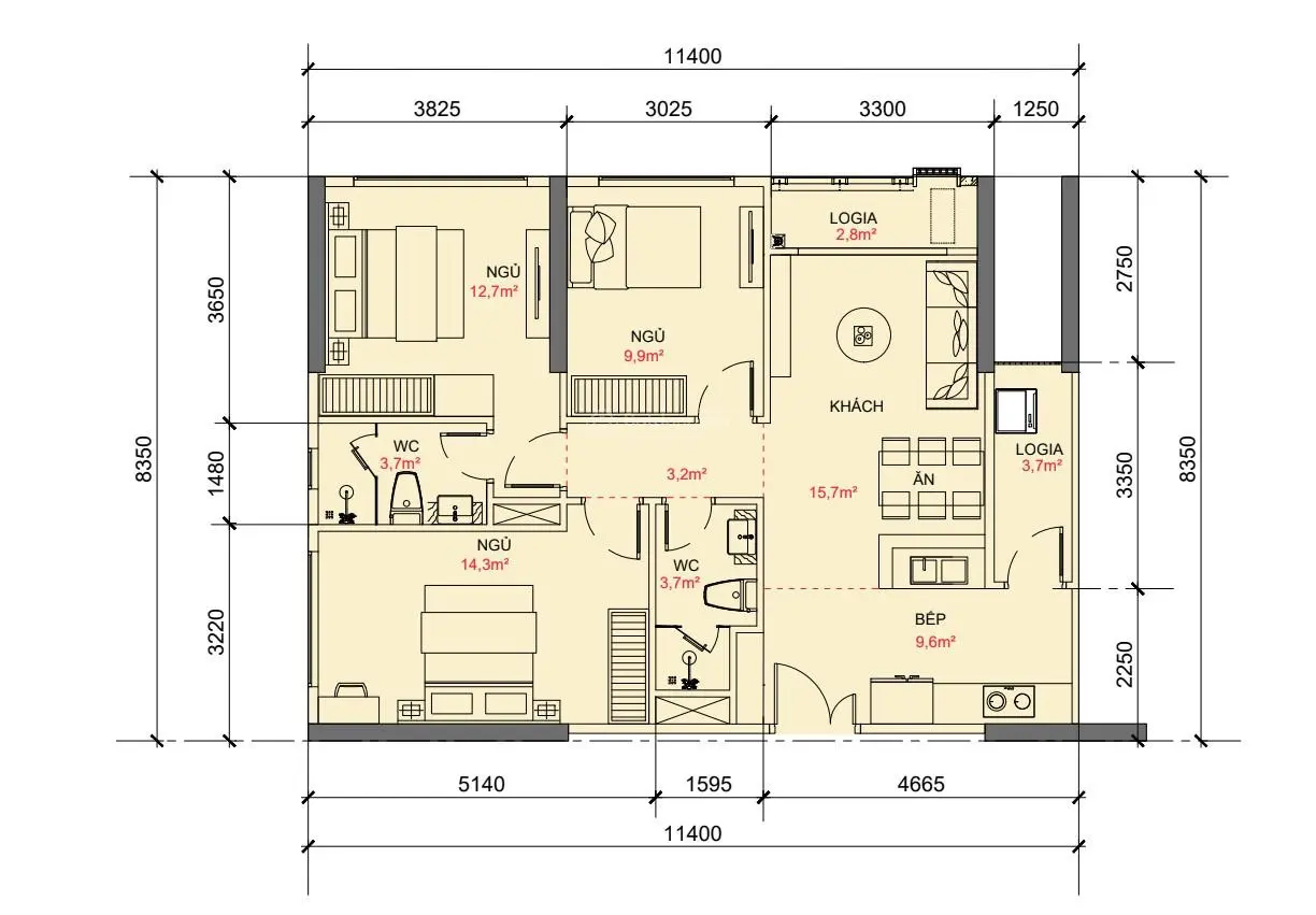 BÁN U38.3x01 - 3PN VIEW HỒ MASTERI WATERFRONT RẺ NHẤT VINHOMES OCEAN PARK GIÁ 1.2 TỶ