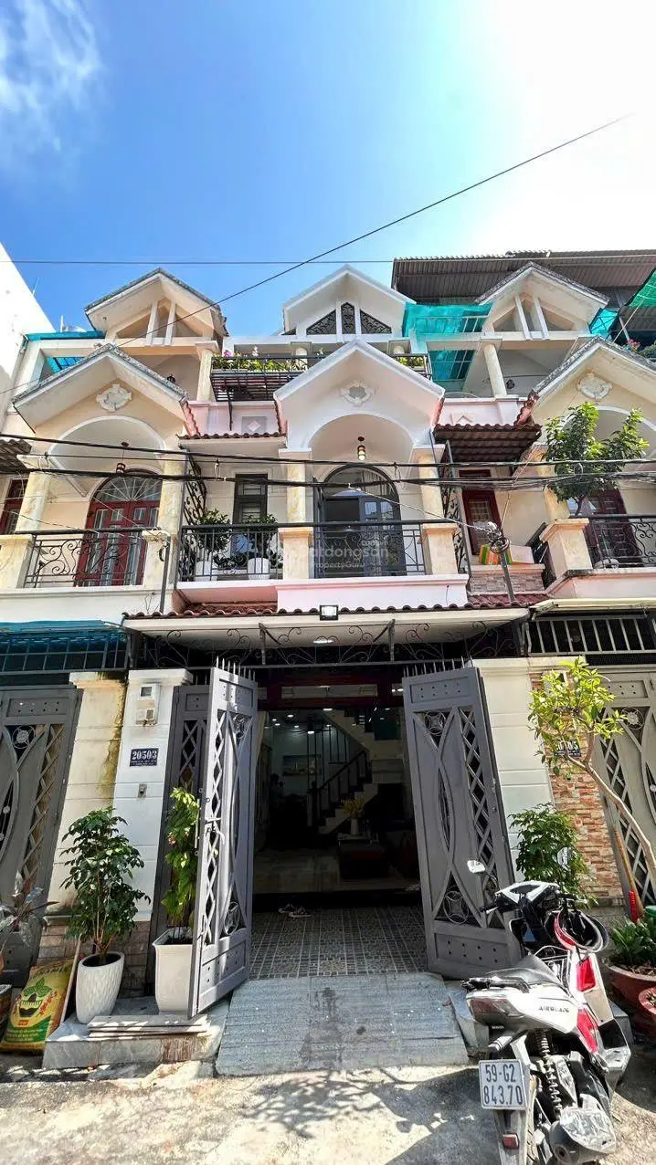 Bán gấp nhà riêng tại đường thạnh xuân 25, giá 4,95 tỷ vnd, 52 m2, full nội thất