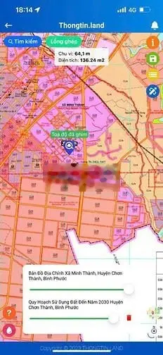 ✅Đất Thị Xã Chơn Thành - đường nhựa 18 mét - ngay trung tâm sát KCN