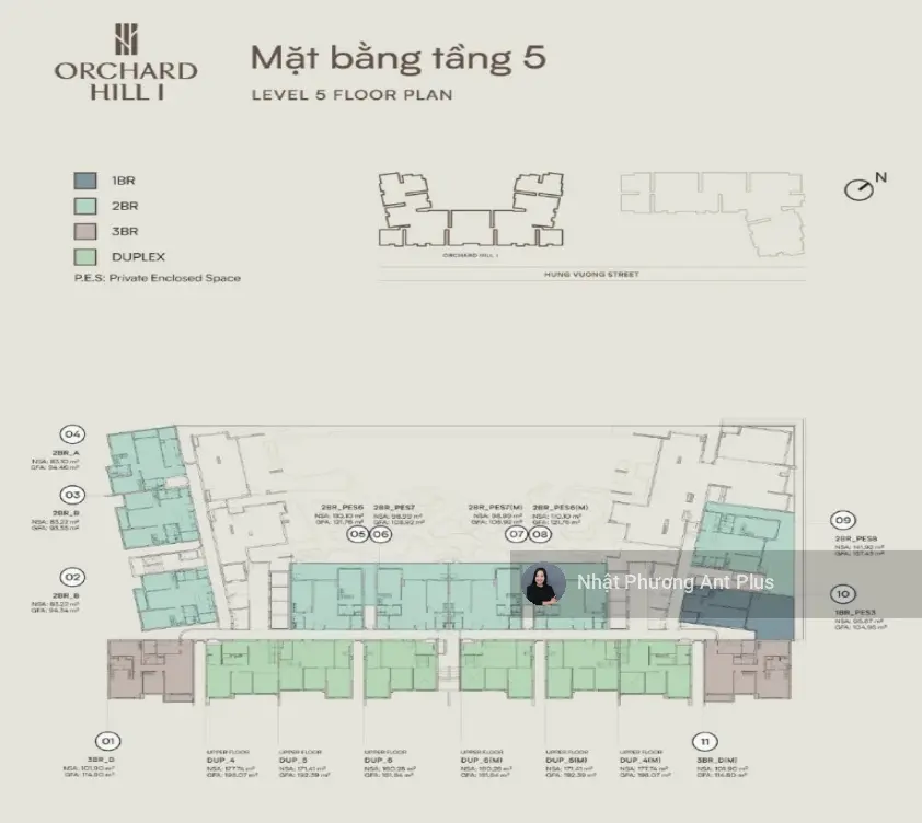 Bán căn Hộ Duplex Orchard Hill Sycamore mua từ chủ đầu tư Capitaland với chính sách tốt