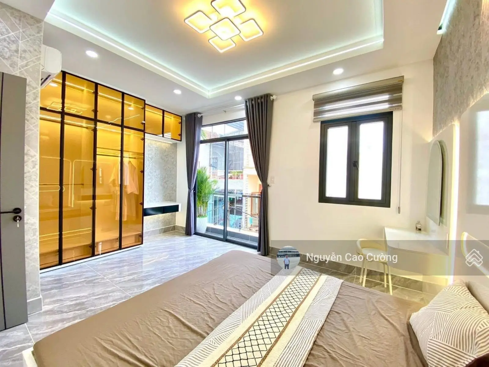 Nhà phố mới full nội thất 5x12m 1 lửng 3 lầu hẻm 6m Lê Thị Riêng, Thới An, Q12