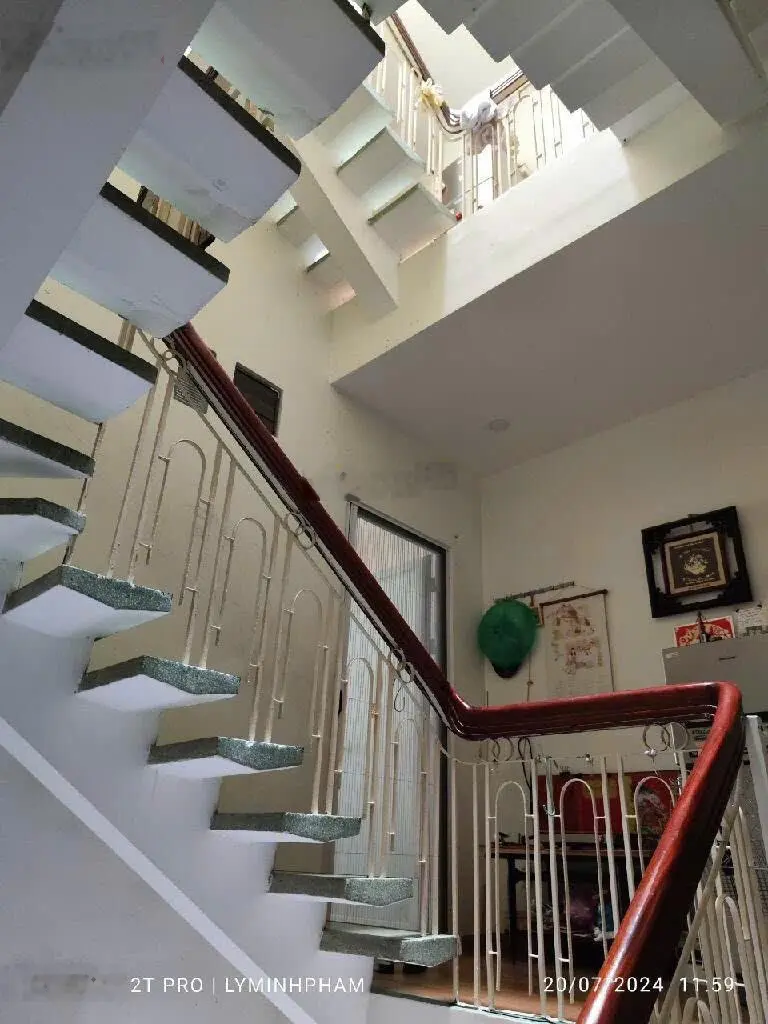 Bán nhà hẻm nhựa có lề xe hơi đậu cửa khu Cư Xá Chu Văn An P26 BT 4x16 CN 64m2 nhà 4 tấm