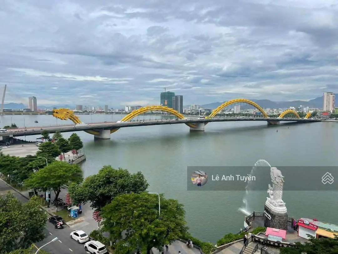 Cần bán Tòa 7 tầng Đẹp - 2 MT Trần Hưng Đạo - Đối diện cầu Tình Yêu, cầu Rồng Đà Nẵng