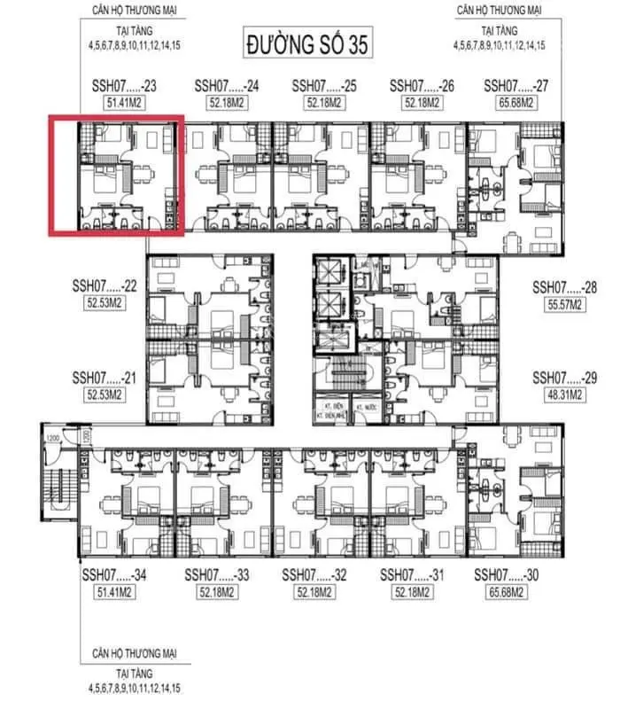 Cần bán căn hộ SSH07 Hà Quang, giá tốt nhất thị trường