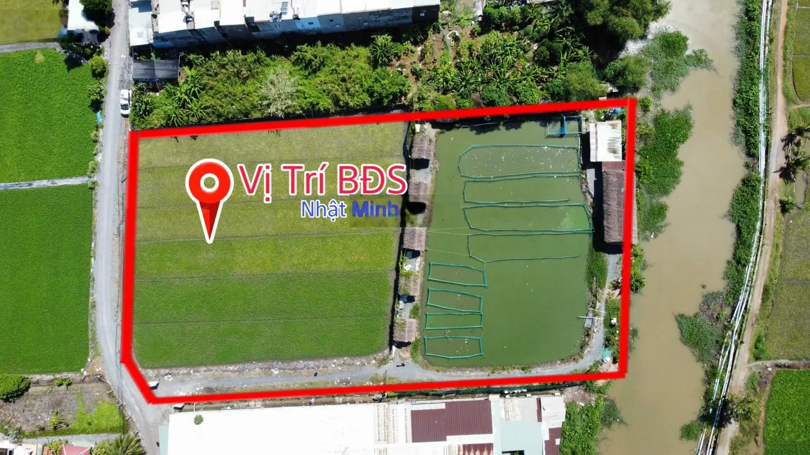 Cần bán đất gần Vành Đai 3 , diện tích 3931m2 có 300m thổ cư , Khu Dân Cư Hiện Hữu
