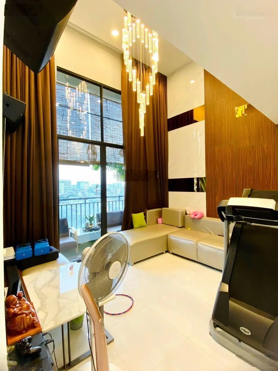 Bán căn hộ The View 4PN 3WC 168m2 full nội thất căn hộ Duplex sở hữu tầng sky garden, hồ bơi 9.2 tỷ