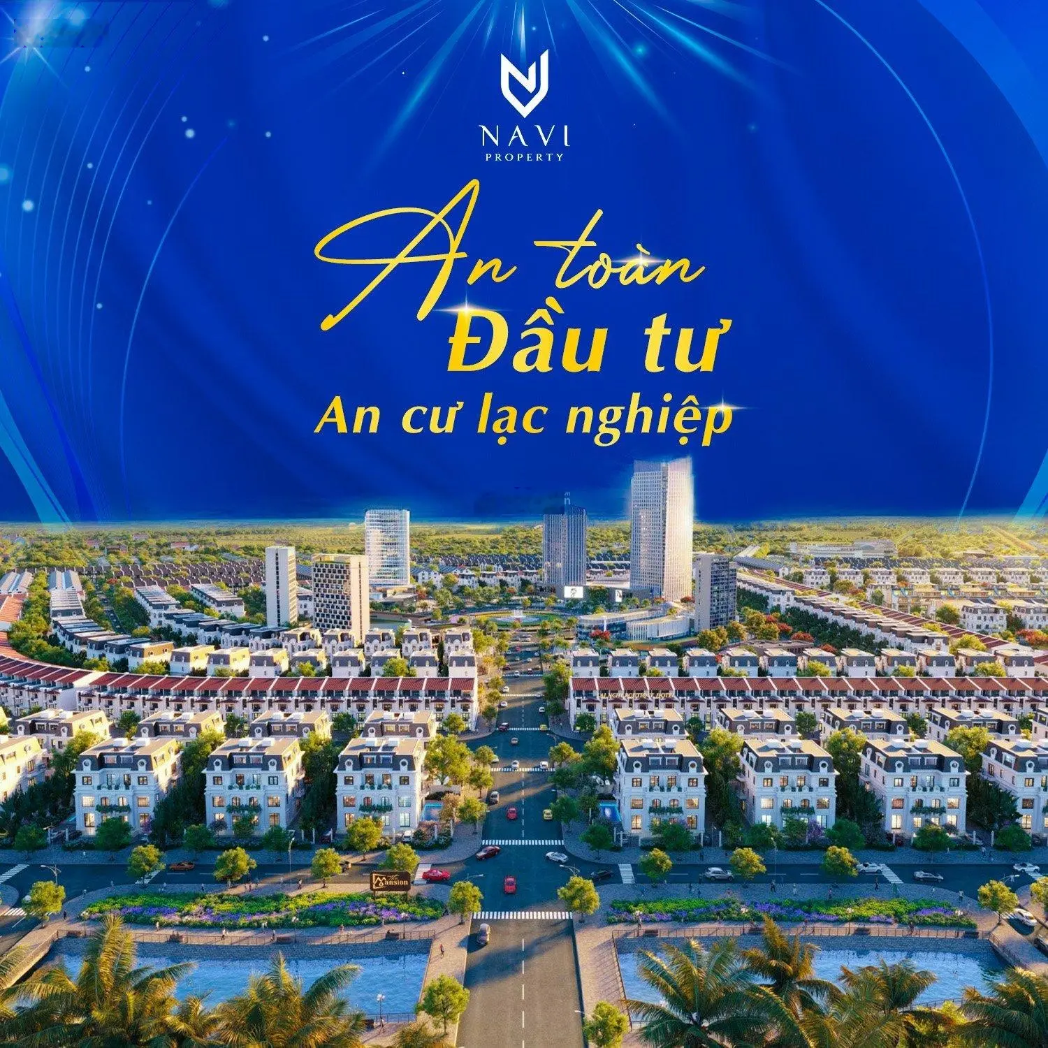 Sổ hồng sẵn sàng phân lô đất thổ cư đắc địa The Mansion Hội An