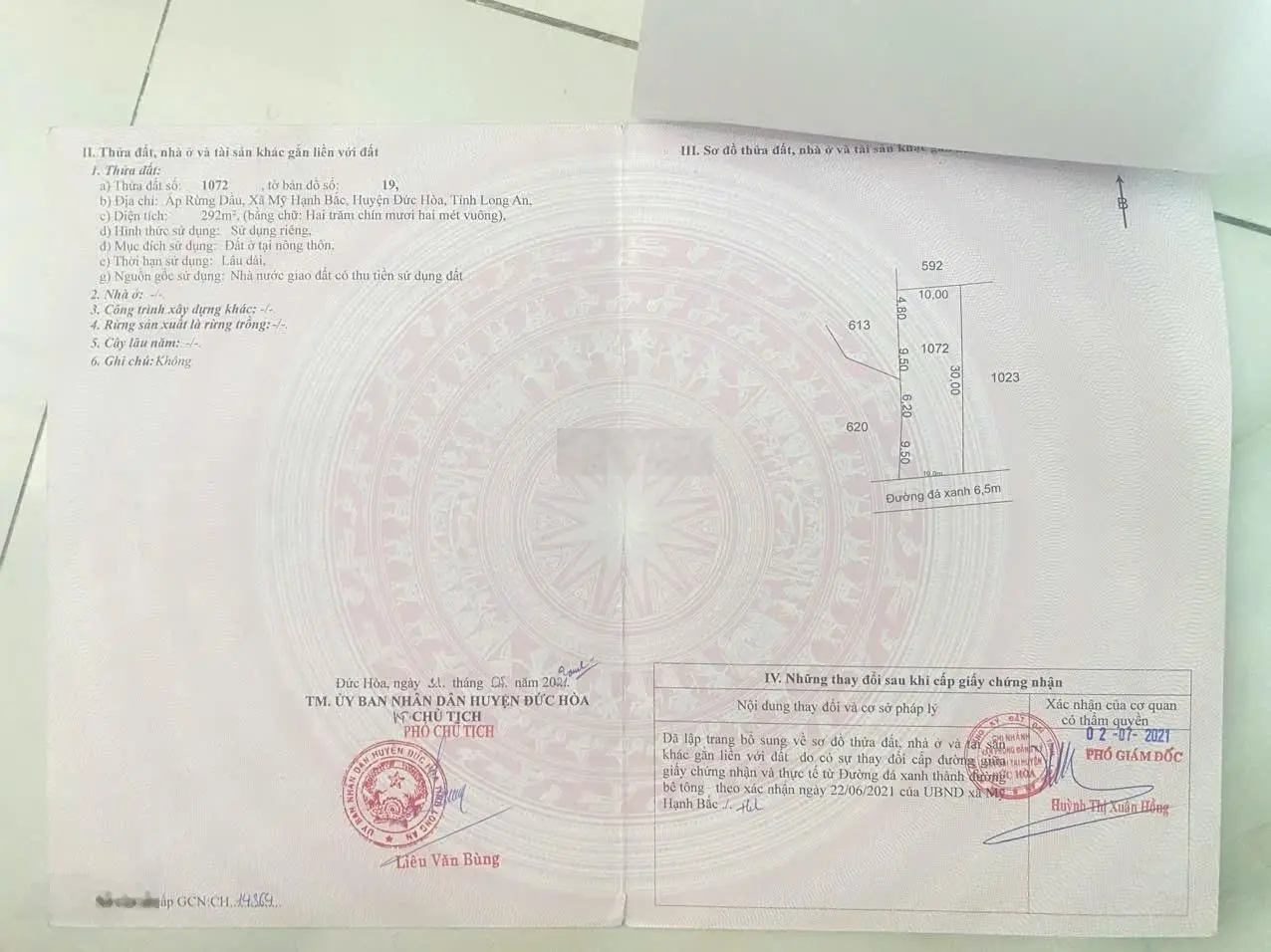 Bán nhà 2 phòng ngủ 1 sẹc nhựa Lục Viên gần chợ Mỹ Hạnh Bắc 5x28m | có sân để ô - tô đường bê tông