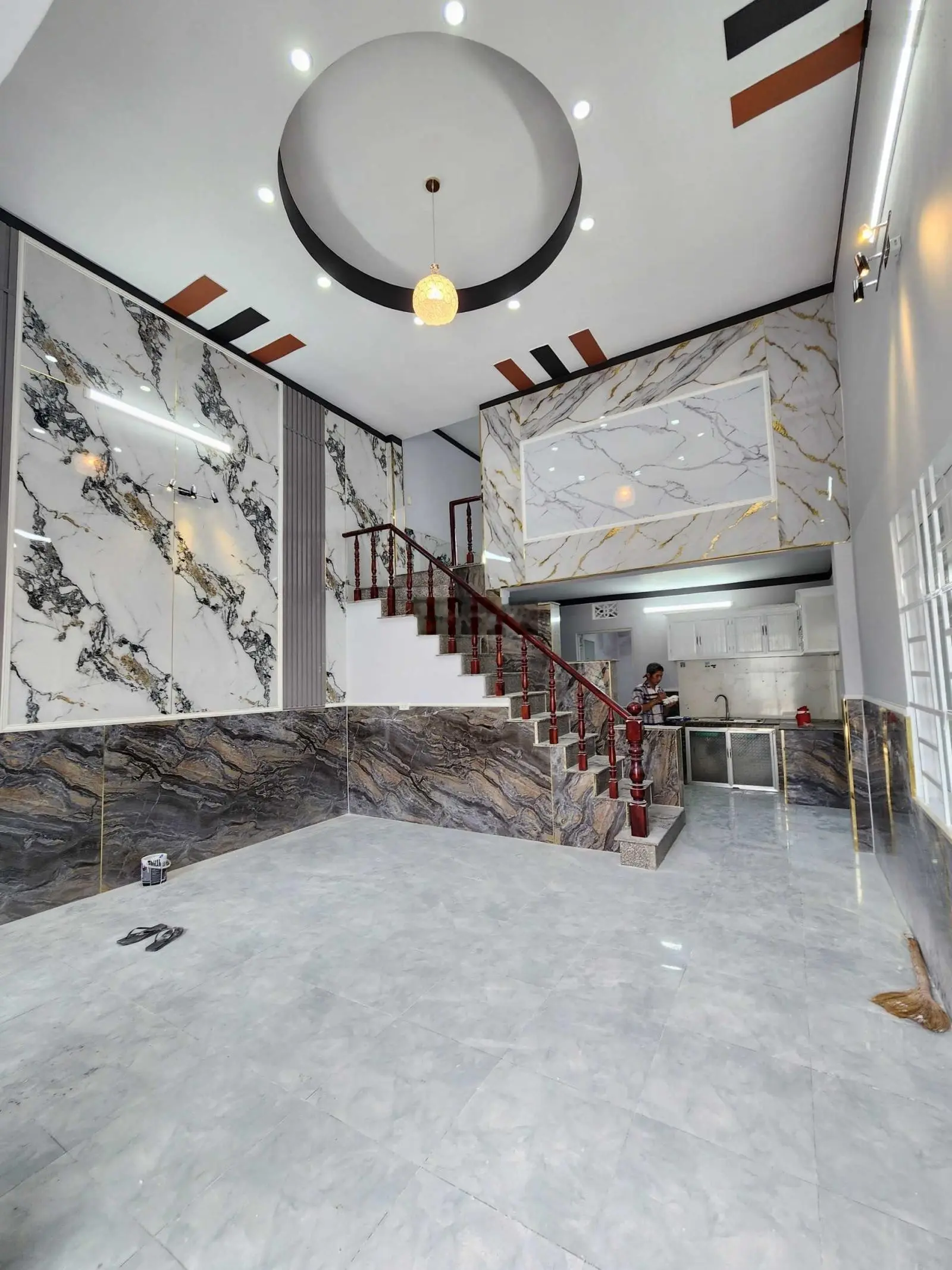 2ty080 rẻ 84m2 (6,45x13,5m) bán nhà gần GX Bà Trà, Ngã Tư Bình Chuẩn, nhà cấp 4 sân rộng 3phòng ngủ